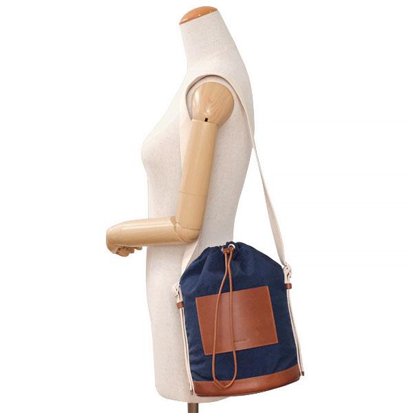 JIL SANDER 送料無料 本物 ジルサンダー 巾着型ショルダーバック 