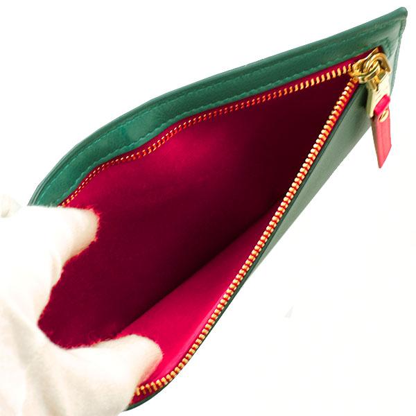 miu miu（ミュウミュウ） 送料無料 本物 極美品 両面ファスナースリム
