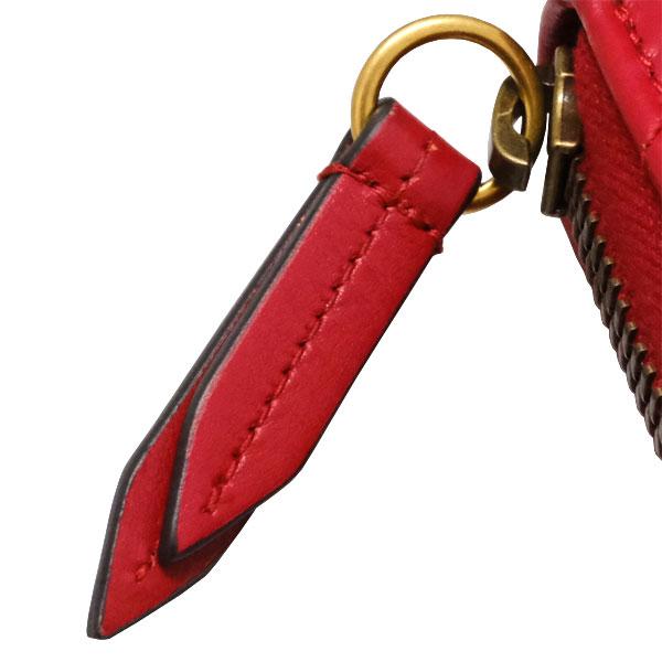 GUCCI（グッチ） 送料無料 本物 美品 GGマーモント ラウンドファスナー