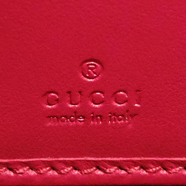 GUCCI（グッチ） 送料無料 本物 美品 GGマーモント ラウンドファスナー