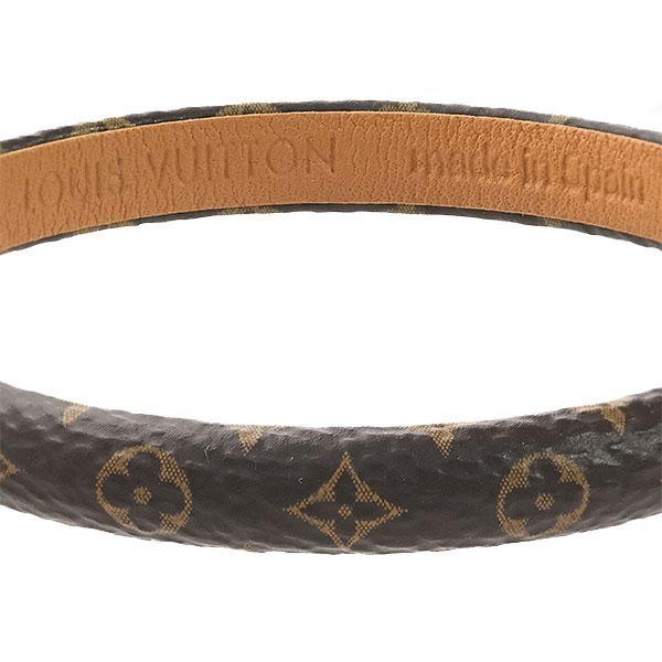 送料無料 本物 LOUIS VUITTON ルイヴィトン M6442E ブラスレ・LV・トリビュート 19 モノグラム ブレスレット バングル おしゃれ 可愛い_8