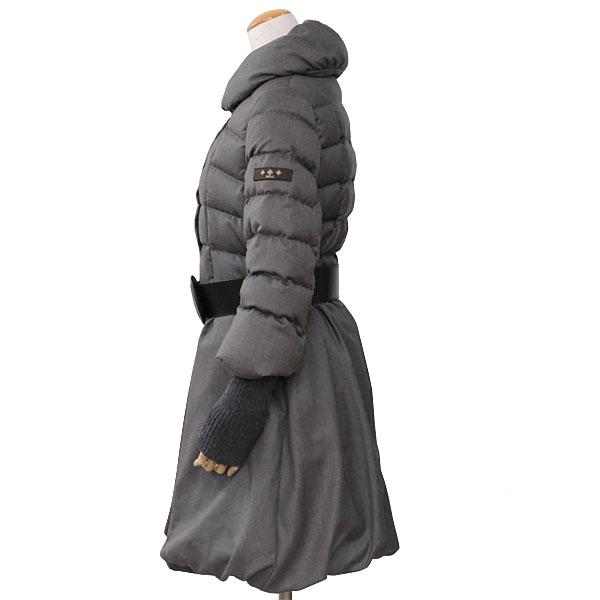 タトラス ダウンコート 03レディース ベルト付きグレー
