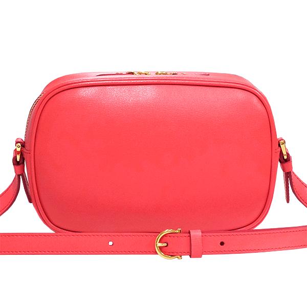 【未使用】フェラガモ ガンチョシティ ショルダーバッグ 21H006 レッド FERRAGAMO（フェラガモ） 送料無料 本物 極美品 ショルダーバッグ