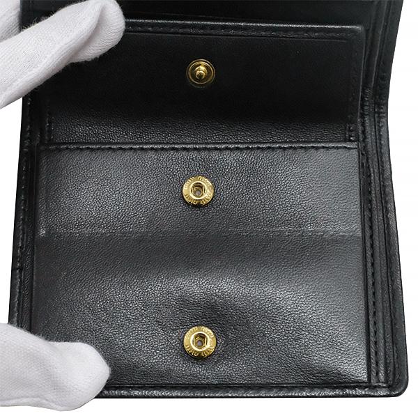 希少美品✨ ミュウミュウ 二つ折り財布 マテラッセ ナッパレザー ブラック 黒 miu miu（ミュウミュウ） 送料無料 本物 美品 二つ折り財布 コンパクト