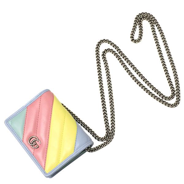 GUCCI 送料無料 本物本物 極美品 グッチ チェーンウォレット 