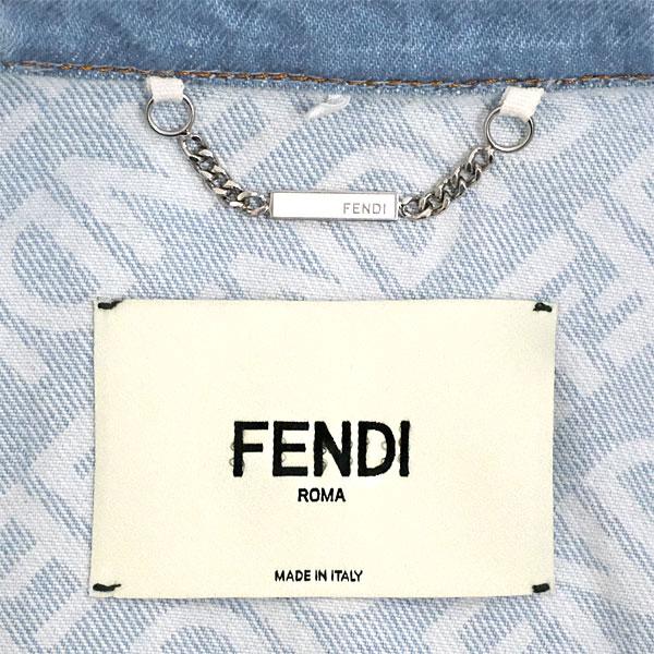 FENDI（フェンディ） 送料無料 本物 極美品 デニムジャケット