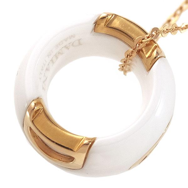 DAMIANI 送料無料 本物 ダミアーニ Dアイコンネックレス 750ゴールド