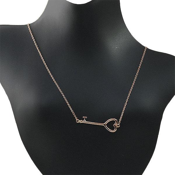 TIFFANY&Co.（ティファニー） 送料無料 本物 ハートキーミニネックレス 