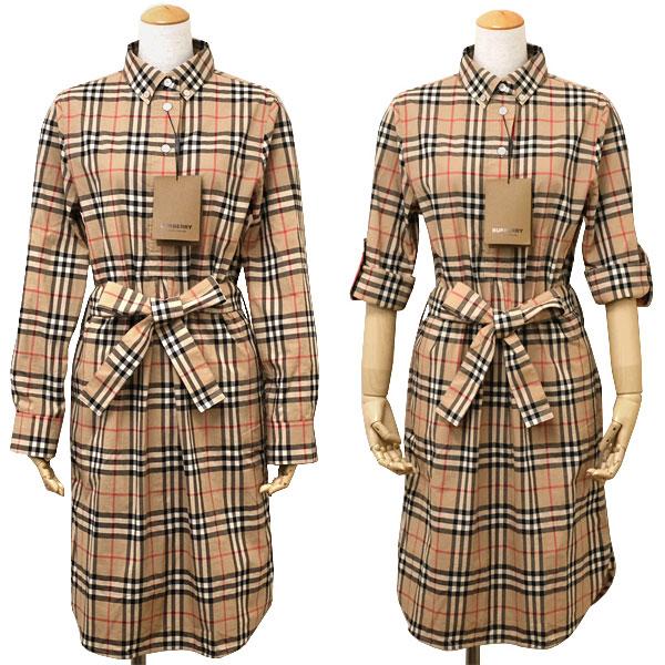 BURBERRY（バーバリー） 送料無料 本物 未使用 シャツワンピース ノバ