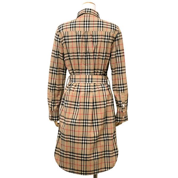 BURBERRY チェック柄 シャツワンピース 4/6/8/10 BURBERRY（バーバリー） 送料無料 本物 未使用 シャツワンピース ノバ