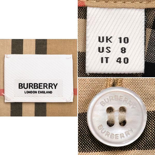 BURBERRY（バーバリー） 送料無料 本物 未使用 シャツワンピース ノバ