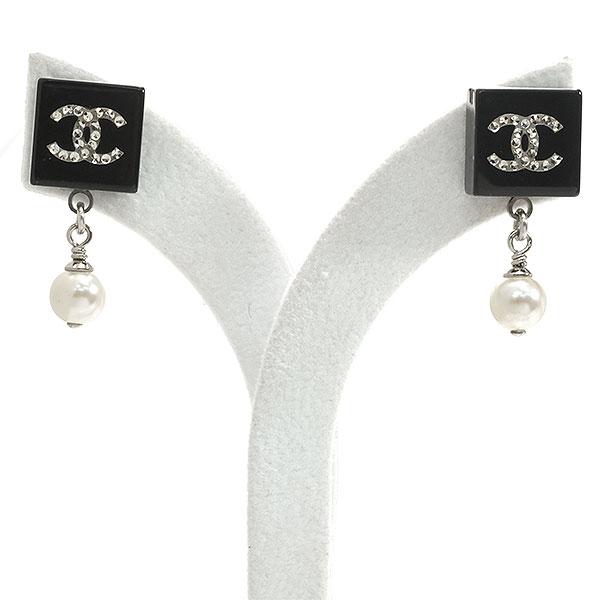 CHANEL（シャネル） 送料無料 本物 ピアス ココマーク スクエア