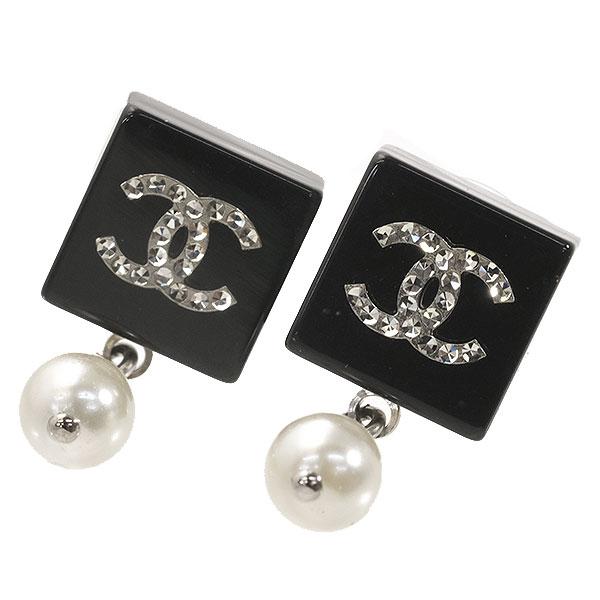 CHANEL（シャネル） 送料無料 本物 ピアス ココマーク スクエア