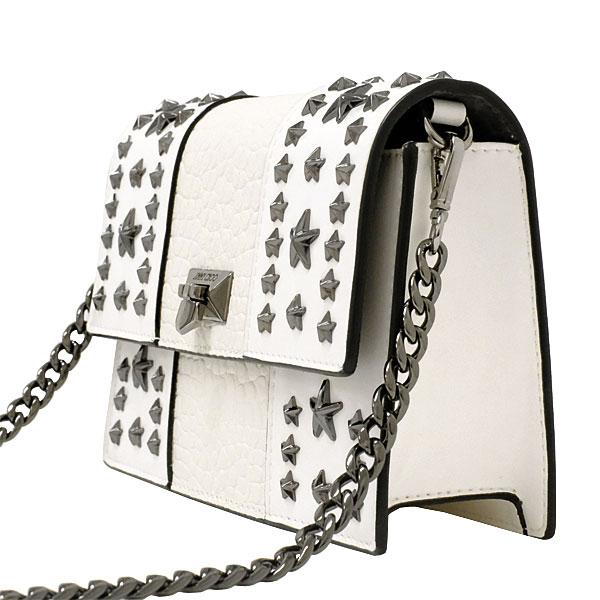 JIMMY CHOO（ジミーチュウ） 送料無料 本物 極美品 チェーンショルダー 