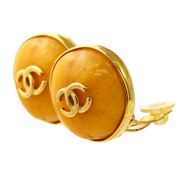 CHANEL（シャネル） 送料無料 本物 イヤリング ココマーク ゴールド 
