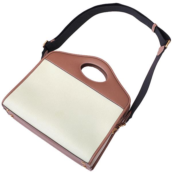 黒レザー ポケットバッグ BURBERRY BURBERRY（バーバリー） 送料無料 本物 美品 ポケットバッグ 8036784
