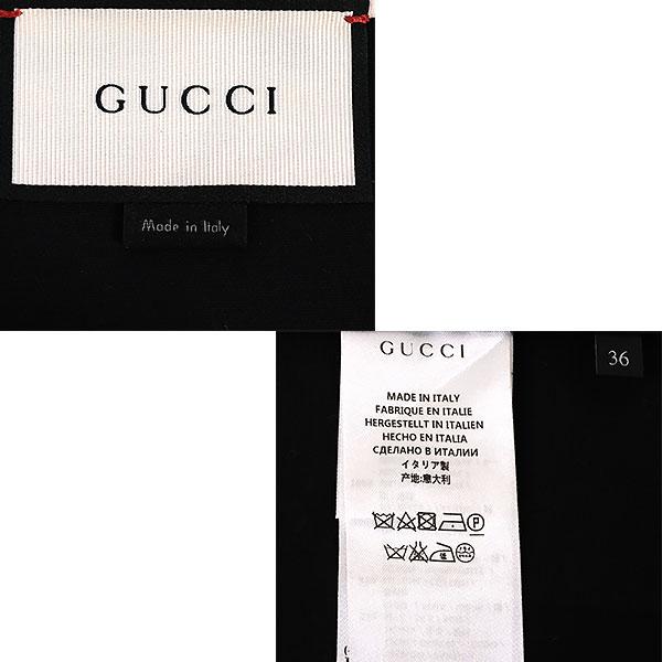 送料無料】【本物】GUCCI グッチ☆ジップアップワンピース☆＃36 XS 