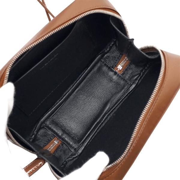 JIL SANDER ダークブラウン ショルダーバッグ　archive JIL SANDER（ジルサンダー） 送料無料 本物 美品 ショルダーバッグ