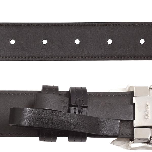 【新品　未使用】ダブルC Cartierブラックレザーベルト Cartier（カルティエ） 送料無料 本物 未使用品 ベルト ダブルCロゴ