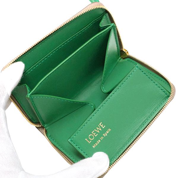 【美品】LOEWEノットコンパクトウォレット LOEWE（ロエベ） 送料無料 本物 美品 ノット コンパクトウォレット