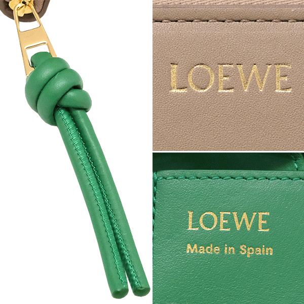 LOEWE（ロエベ） 送料無料 本物 美品 ノット コンパクトウォレット