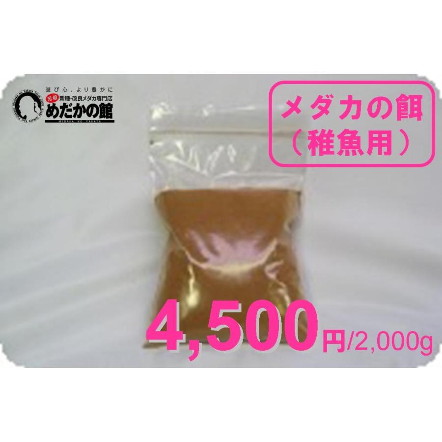 メダカ 餌 エサ 稚魚用 メダカの餌 2 000g Siiku 1 4 めだかの館ヤフー店 通販 Yahoo ショッピング