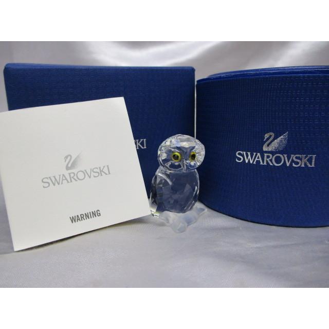 SWAROVSKI スワロフスキー フクロウモチーフ オブジェ 置物