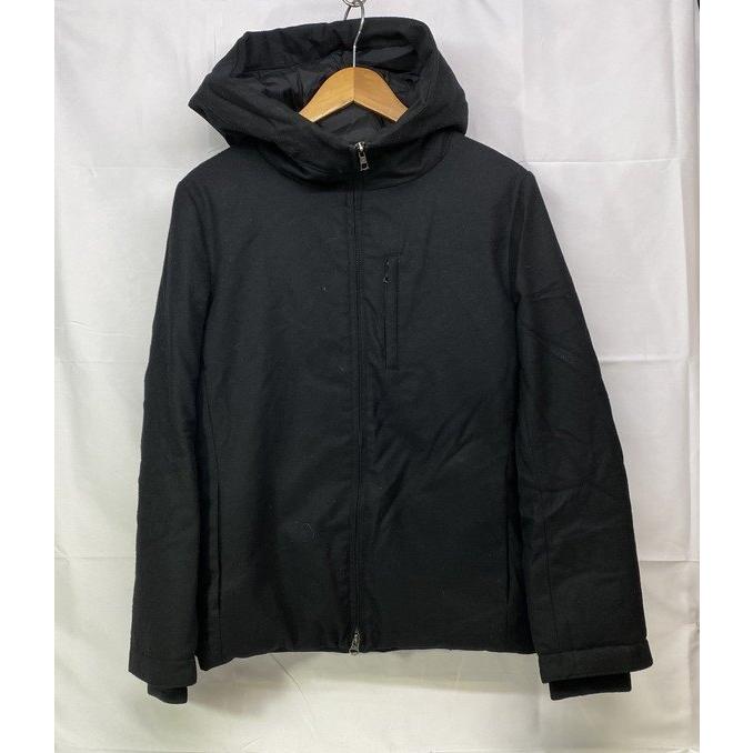 STUDIOUS ステュディオス 日本製 ウール フーデッドダウンジャケット