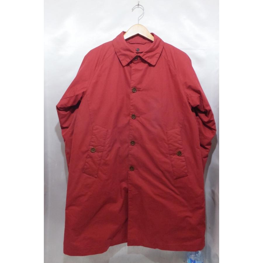 BEAMS ステンカラーコート M 赤 BEAMS（ビームス） ライナーダウン ステンカラーコート サイズS レッド