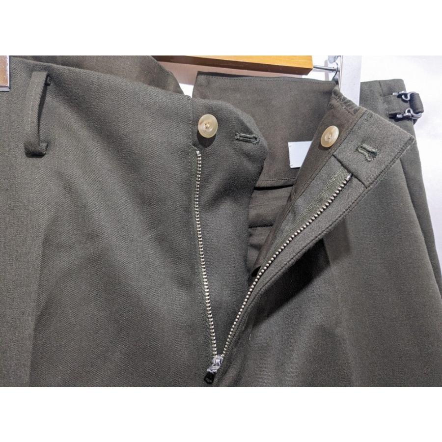 IRENISA 22AW イレニサ SEMI FLARED PANTS ウールスラックスパンツ IH