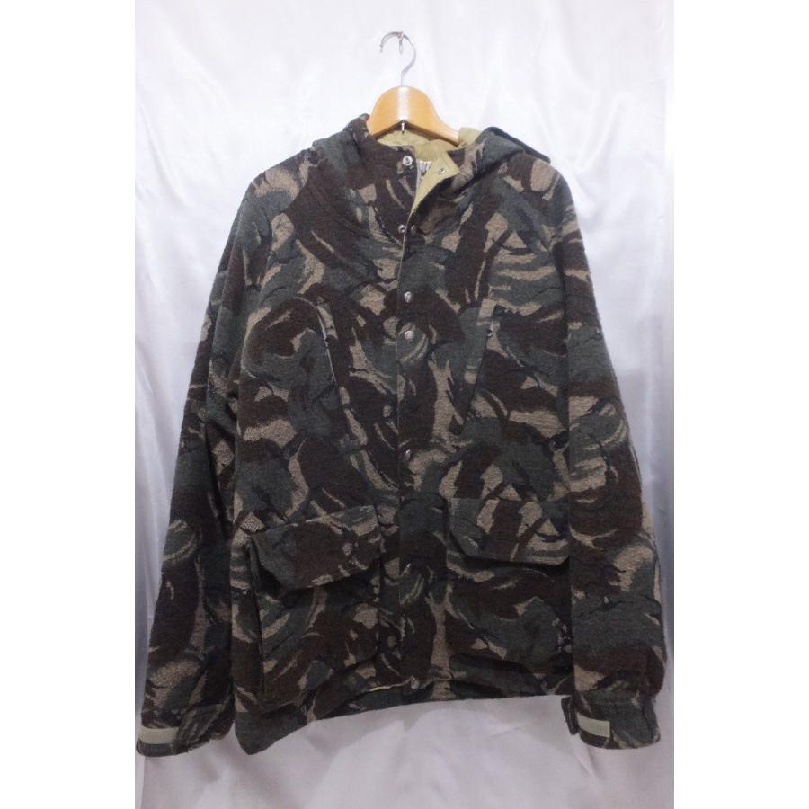THE NORTH FACE PURPLE LABEL カモ柄 ウール混ウンテンパーカー 
