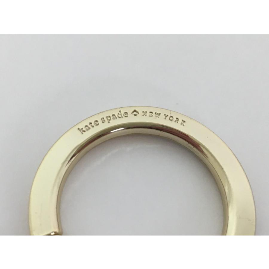 日本未発売】katespade ケイトスペード レザーフクロウキーホルダー