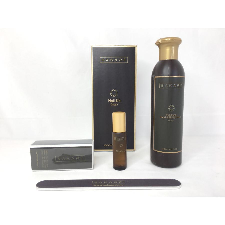 【未使用品】SAKARE nail kit ocean ネイルキット オーシャン ハンド＆ボディローション入り 44230331010