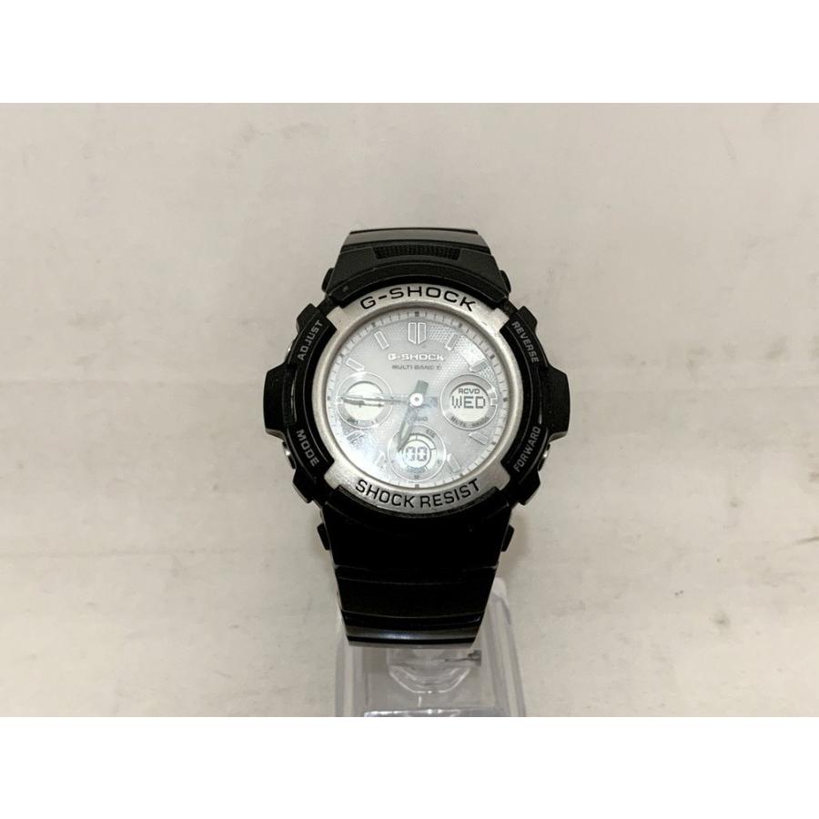CASIO カシオ G-SHOCK ジーショック 電波ソーラー腕時計 AWG-M100S 白 