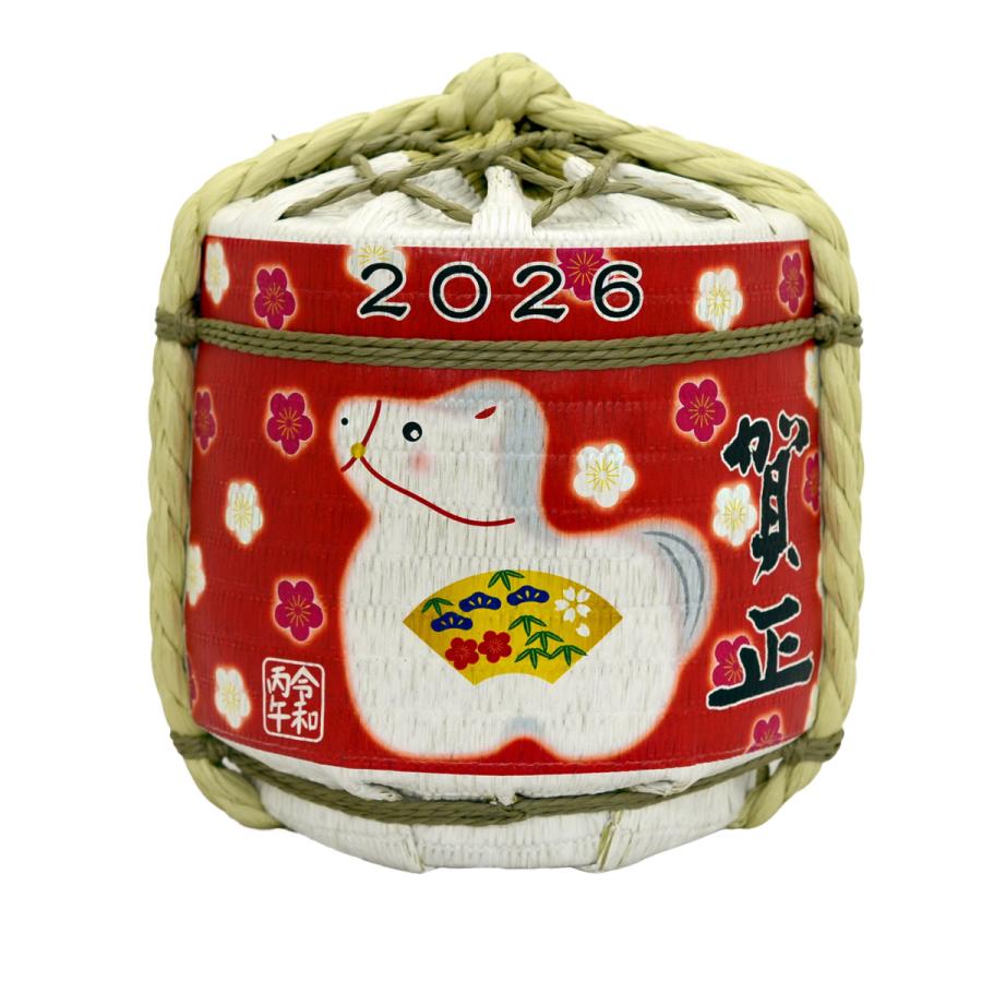 日本晴 清酒 島美人 干支こも樽「華うま」【1800ml】兵庫県（日本酒