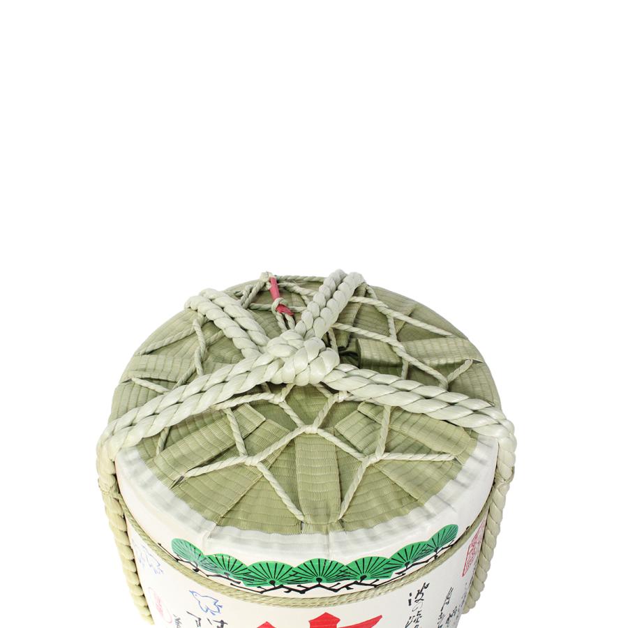 ディスプレイこも樽 通常タイプ 寿 高砂や (作：荻野丹雪) 小18L(芯材：発泡スチロール)の画像