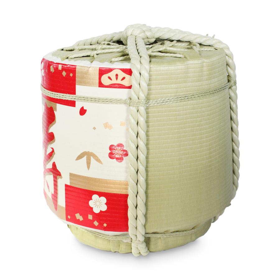 ディスプレイこも樽 通常タイプ 寿(三雅) 小18L(芯材：発泡スチロール)の画像