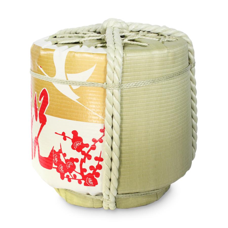 ディスプレイこも樽 通常タイプ 祝(金) 小18L(芯材：発泡スチロール)の画像