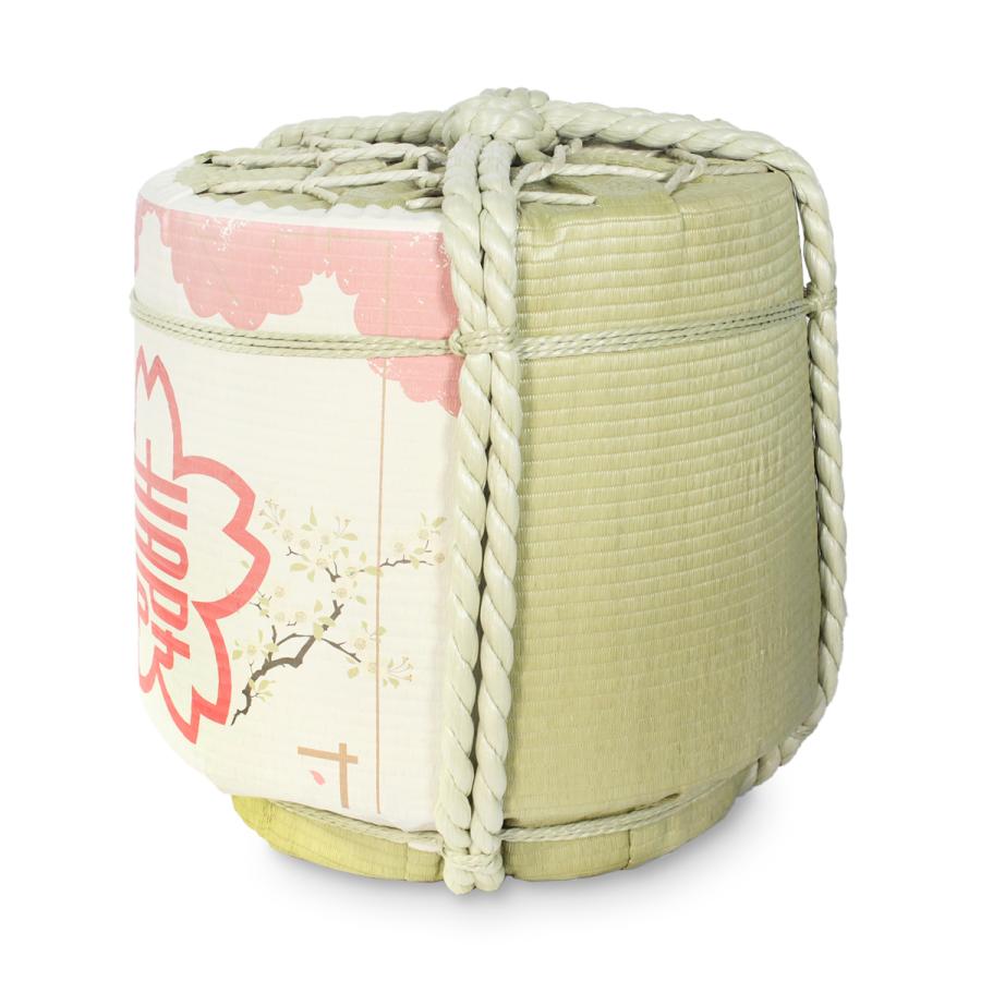 ディスプレイこも樽 通常タイプ 櫻守 小18L(芯材：発泡スチロール)の画像
