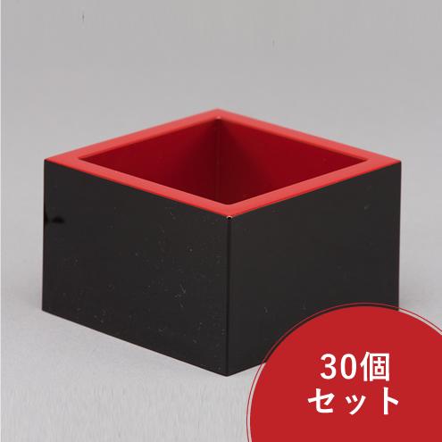 塗枡(無地) 30個仕かける 大（8勺）