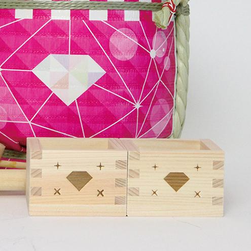 値下げ中！【結婚式】ミニこも樽4個セット 鏡開き 演出 ミニ鏡開き