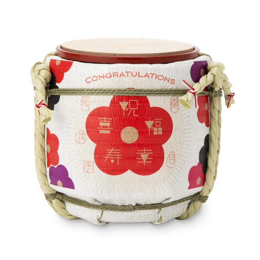 ミニ樽　ミニ鏡開き　お祝い　3個セット ミニ樽 ミニ鏡開き お祝い 3個セット 日本酒入り菰樽◇ミニ鏡開き樽