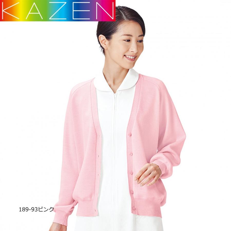 カーディガン カゼン レディス ホワイト 189-90（91・93・99