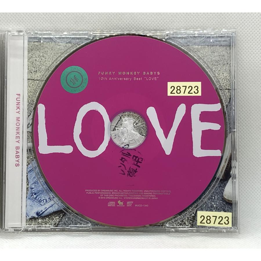 【送料無料】cd48038◆FUNKY MONKEY BABYS 10th Anniversary Best LOVE/中古品【CD】｜media-alley｜03