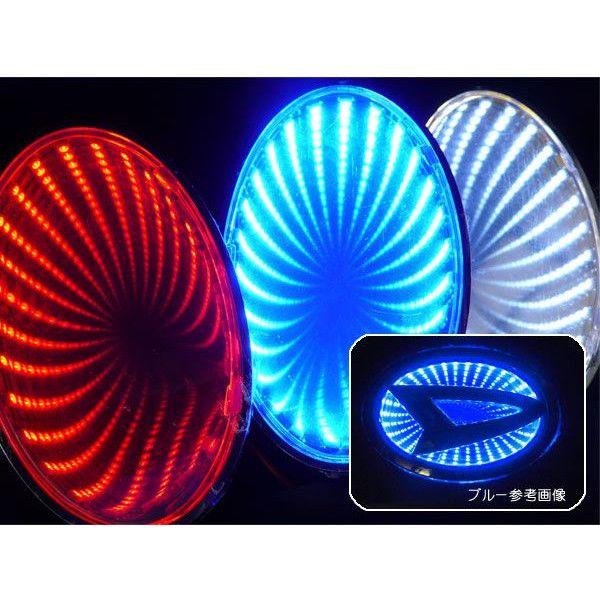 ブラックホールエンブレムベース ダイハツ車用 Lサイズ130 mm ホワイト高輝度led 3d Dh Lw Mediaカーアクセサリー店 通販 Yahoo ショッピング