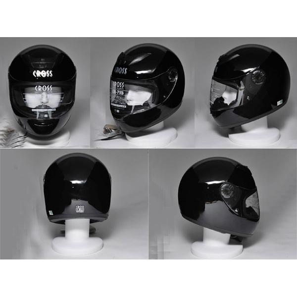 CROSS CR-715 フルフェイスヘルメット ブラック 57-60cm 軽量 リード工業 :CR-715-BK:MEDIAカーアクセサリー店 -  通販 - Yahoo!ショッピング