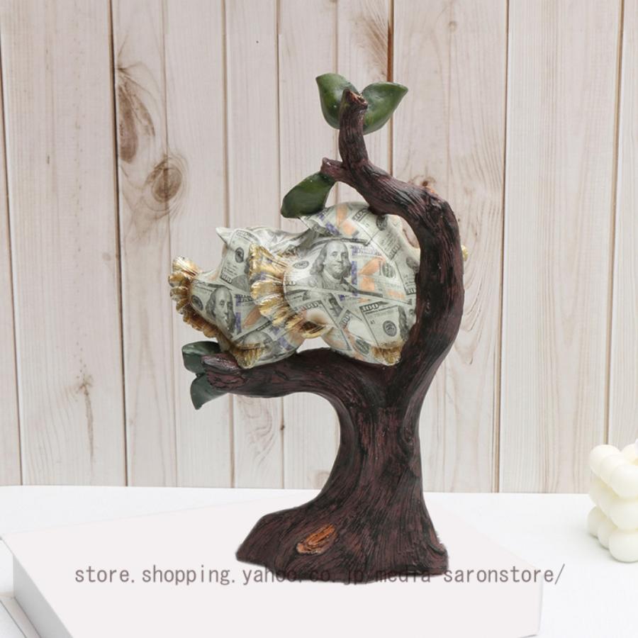 フクロウ 玄関 置物 オブジェ 北欧 梟 インテリア雑貨 樹脂製