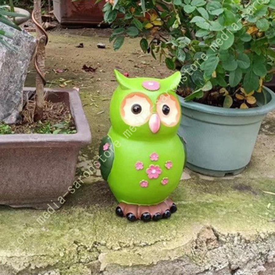 ふくろう 玄関 置物 オブジェ 梟 動物 アニマル 可愛い 北欧