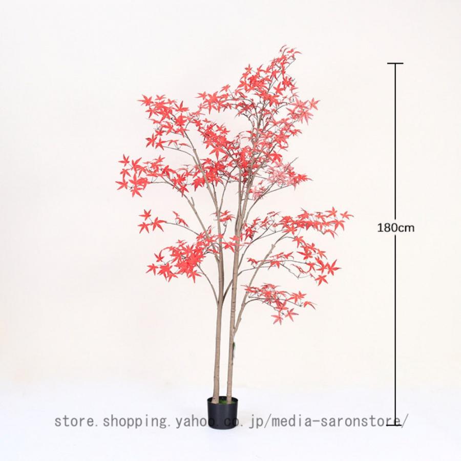フェイクグリーン 秋風 メイプル 卓上 大型 小型 人工観葉植物 造花 かわいい 枯れない 害虫が発生しない おしゃれ 開運 インテリア カフェ キッチン リビング_10