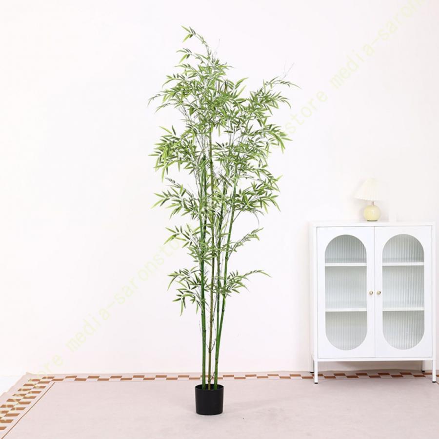 イオニアバンブー 観葉植物 フェイクグリーン 観葉植物 人工の竹 バンブー フェイクグリーン 鉢付き 大型人工観葉
